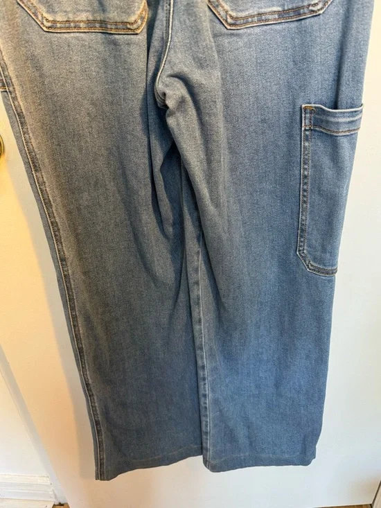 DRIFTWOOD Light Blue Denim Short-Sleeve Zip-Front Jacket - Picture 10 of 10